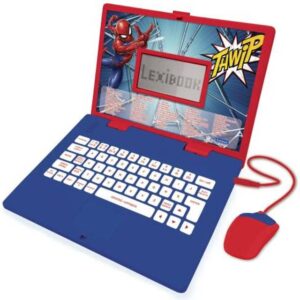 Lexibook Spider-Man Learning Computer con 62 Actividades