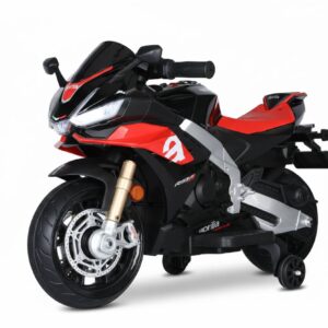 Moto Eléctrica para Niños 12V Aprilia RSIV Small Negra