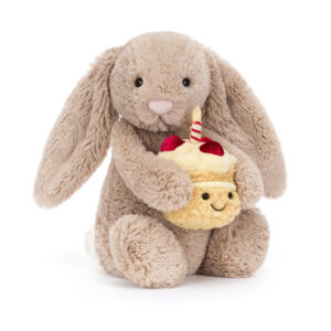 Peluche Jellycat Lapin Beige Bashful para Aniversario